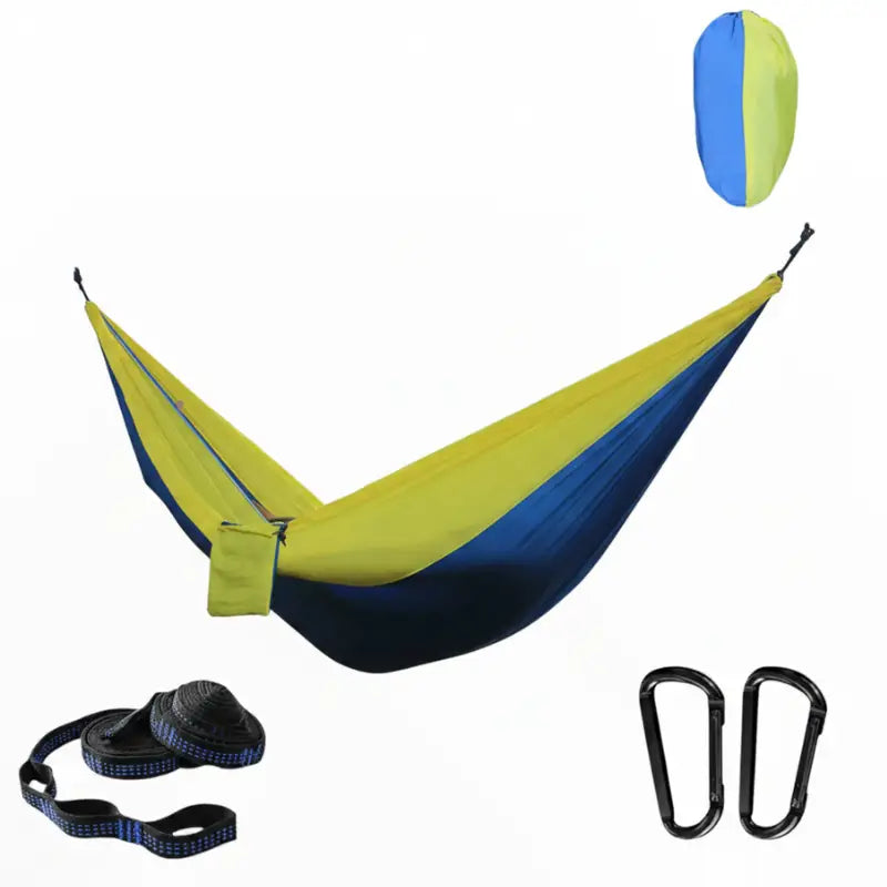 Hamac toile parachute solide coloris variés