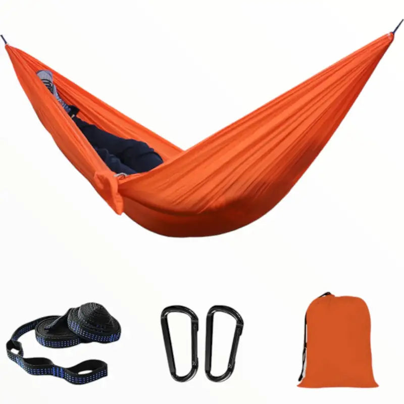 Hamac toile parachute solide coloris variés