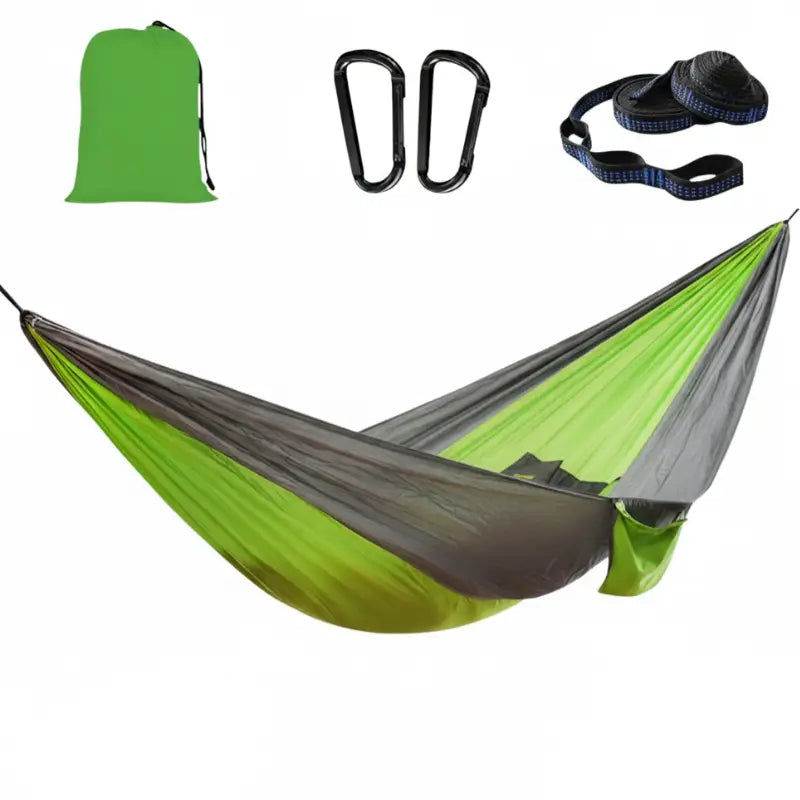 Hamac toile parachute solide coloris variés