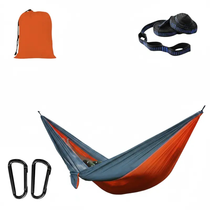 Hamac toile parachute solide coloris variés