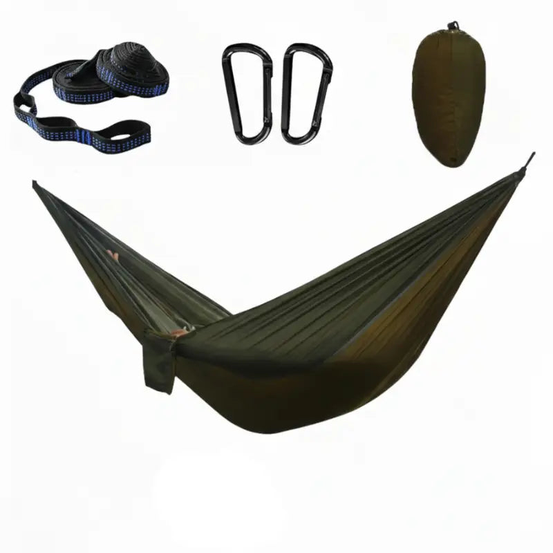 Hamac toile parachute solide coloris variés