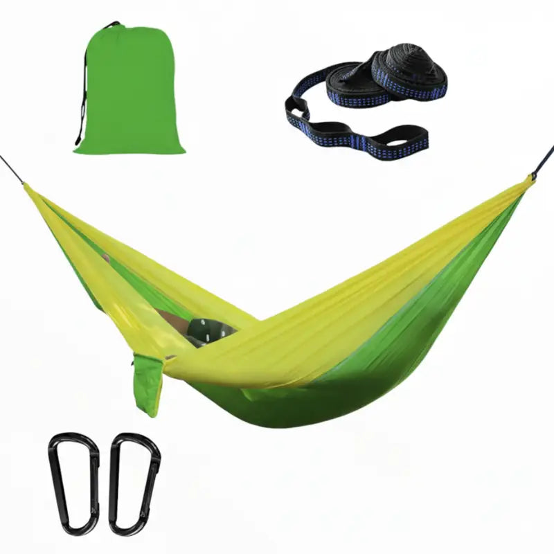 Hamac toile parachute solide coloris variés