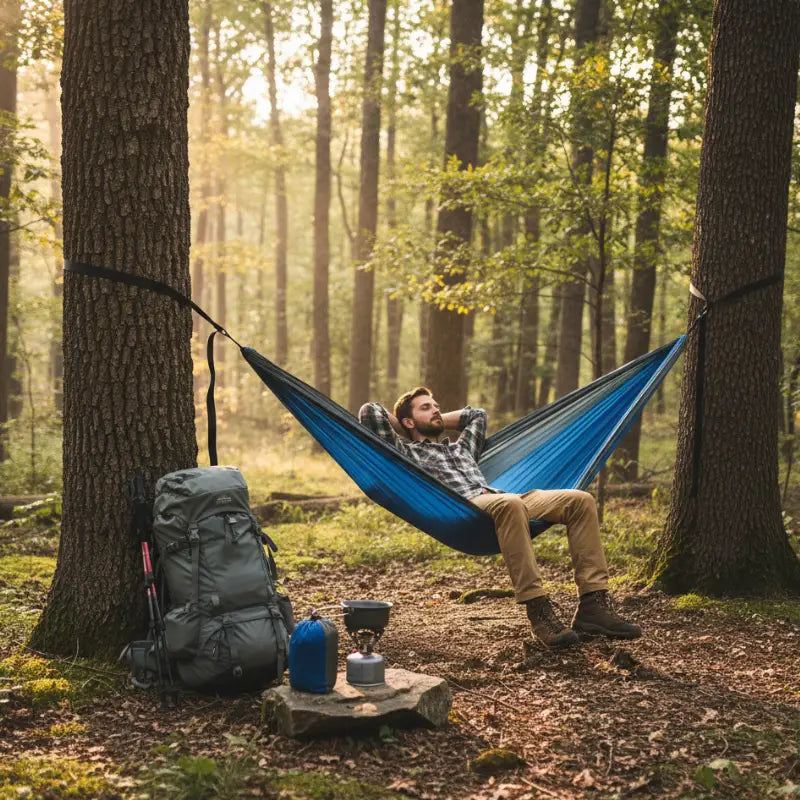 Hamac toile parachute solide coloris variés