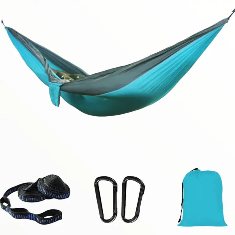 Hamac toile parachute solide coloris variés