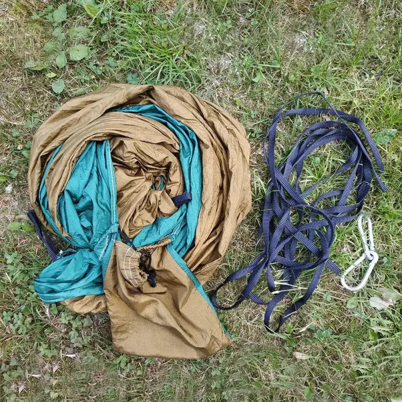Hamac toile parachute solide coloris variés