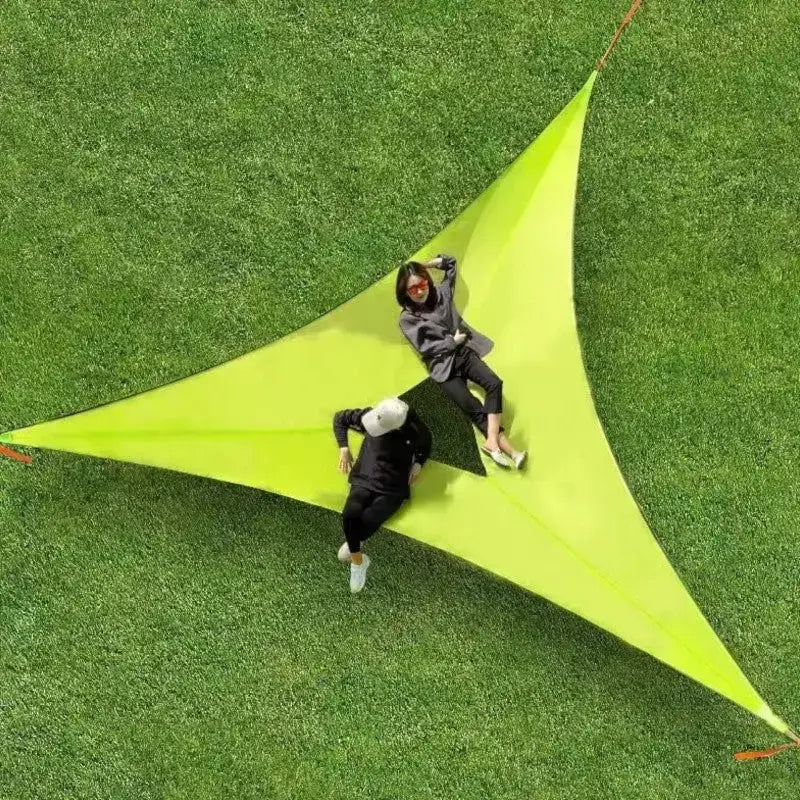 Hamac triangle 6 personnes camping groupe