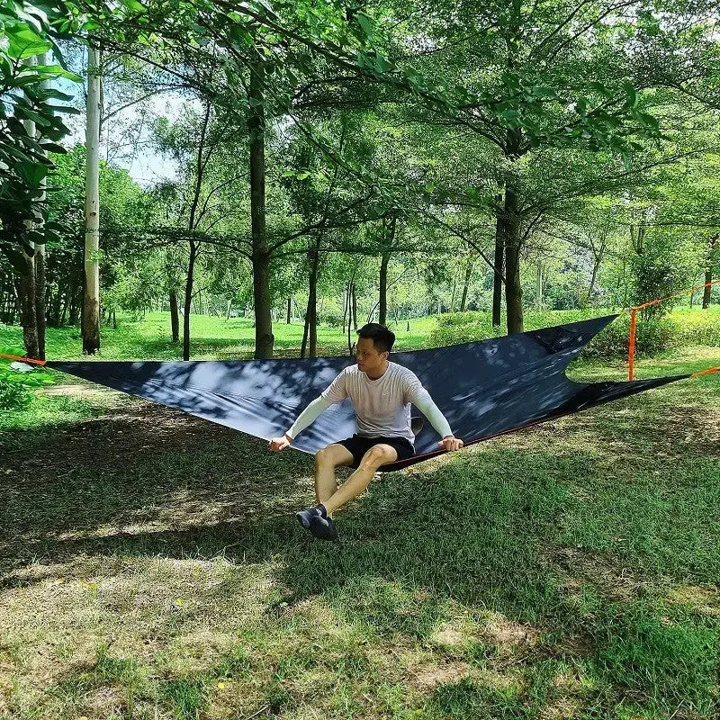 Hamac triangle géant camping familial