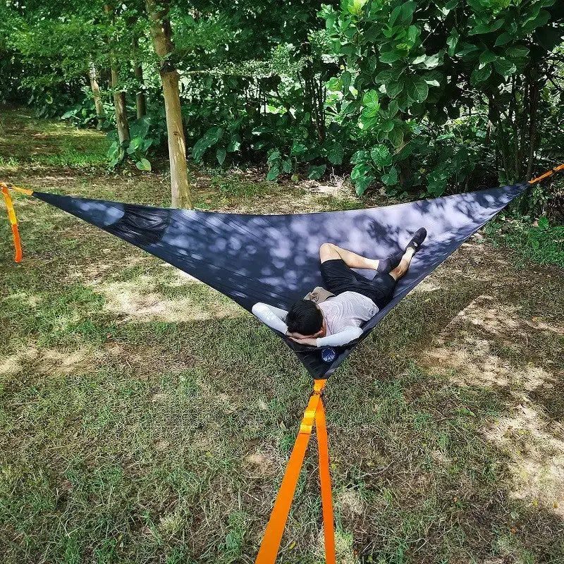 Hamac triangle géant camping familial