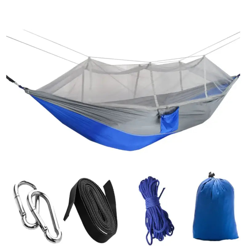 Hamac voyage moustiquaire nature