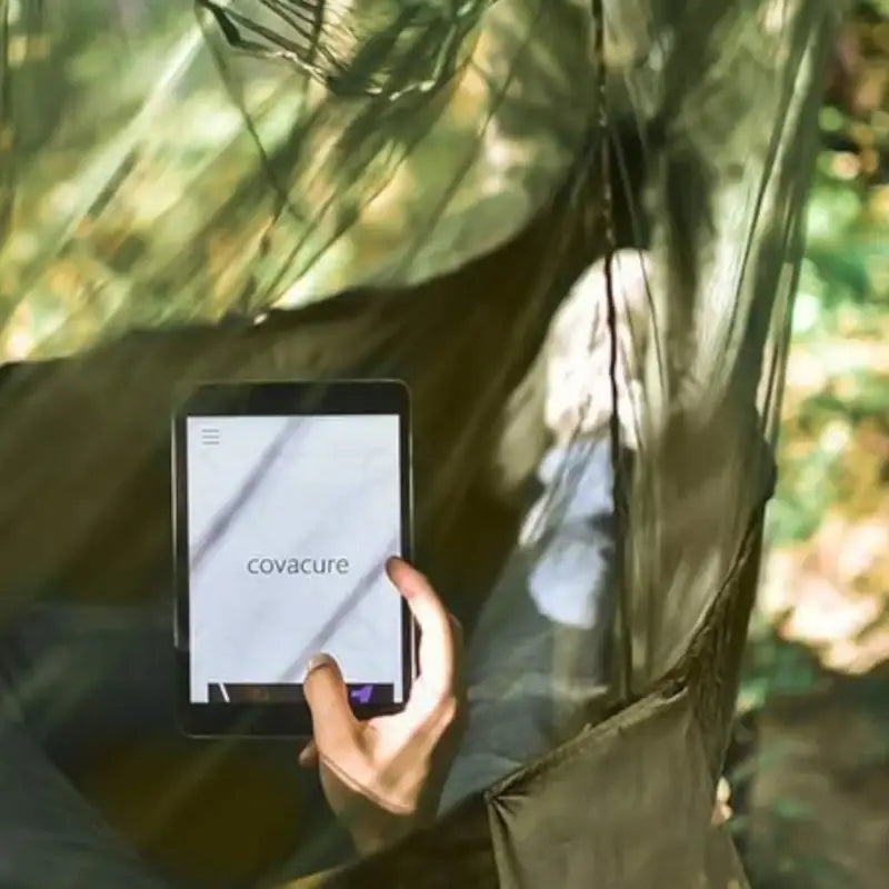 Hamac voyage moustiquaire nature