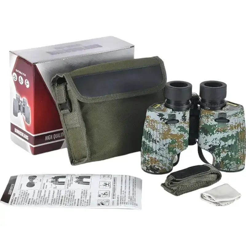 Jumelles chasse camouflage 10x50 robustes