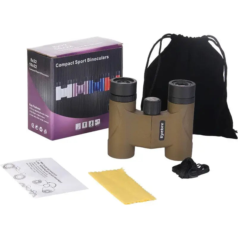 Jumelles compactes 10x22 randonnée montagne