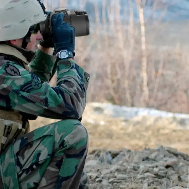 Jumelles télémètre faible luminosité tactique