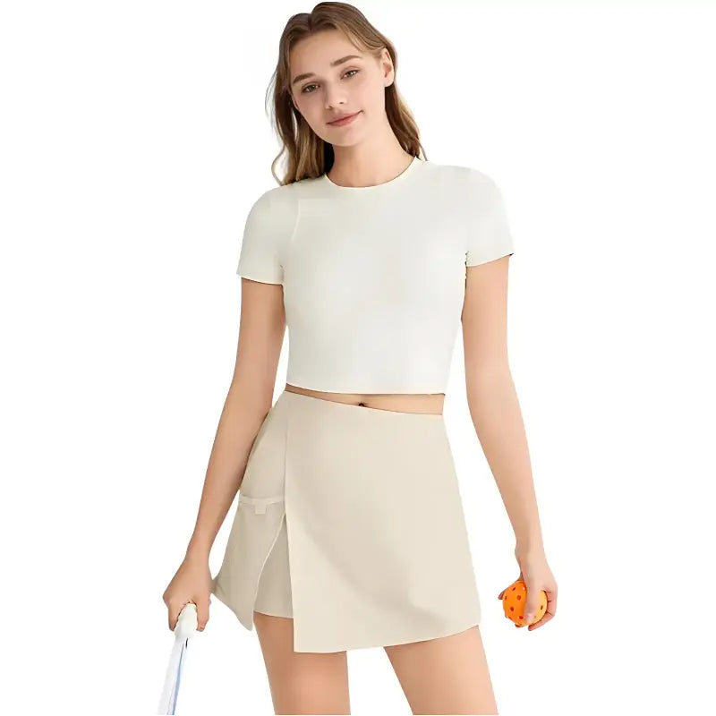 Jupe short randonnée femme