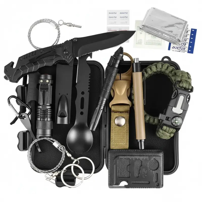 Kit survie camping outils standard