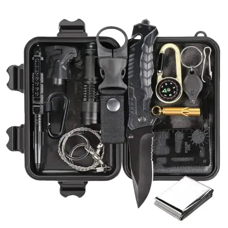 Kit survie chasseur outils outdoor