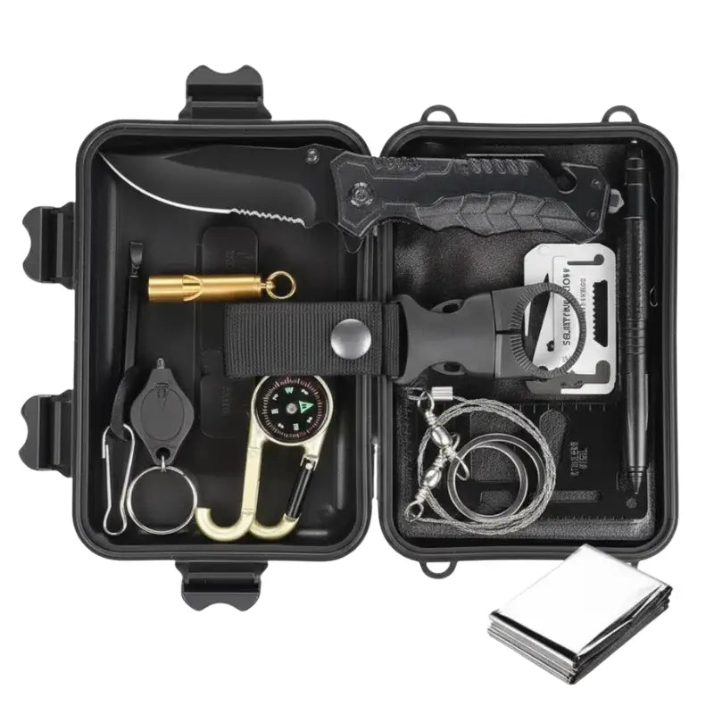 Kit survie chasseur outils outdoor