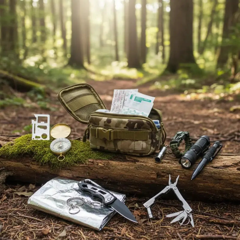 Kit survie désert outils premiers secours