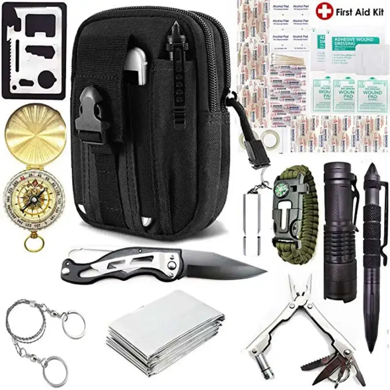 Kit survie désert outils premiers secours