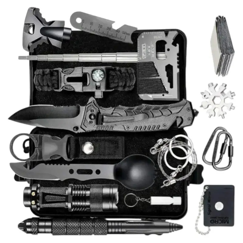 Kit survie fin du monde outils basiques