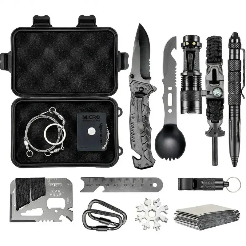 Kit survie fin du monde outils basiques