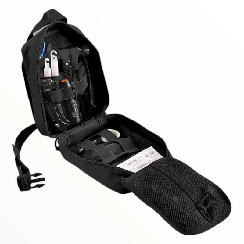 Kit survie forêt outils premiers secours