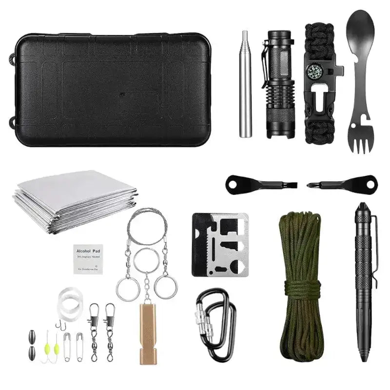 Kit survie guérilla outils basiques