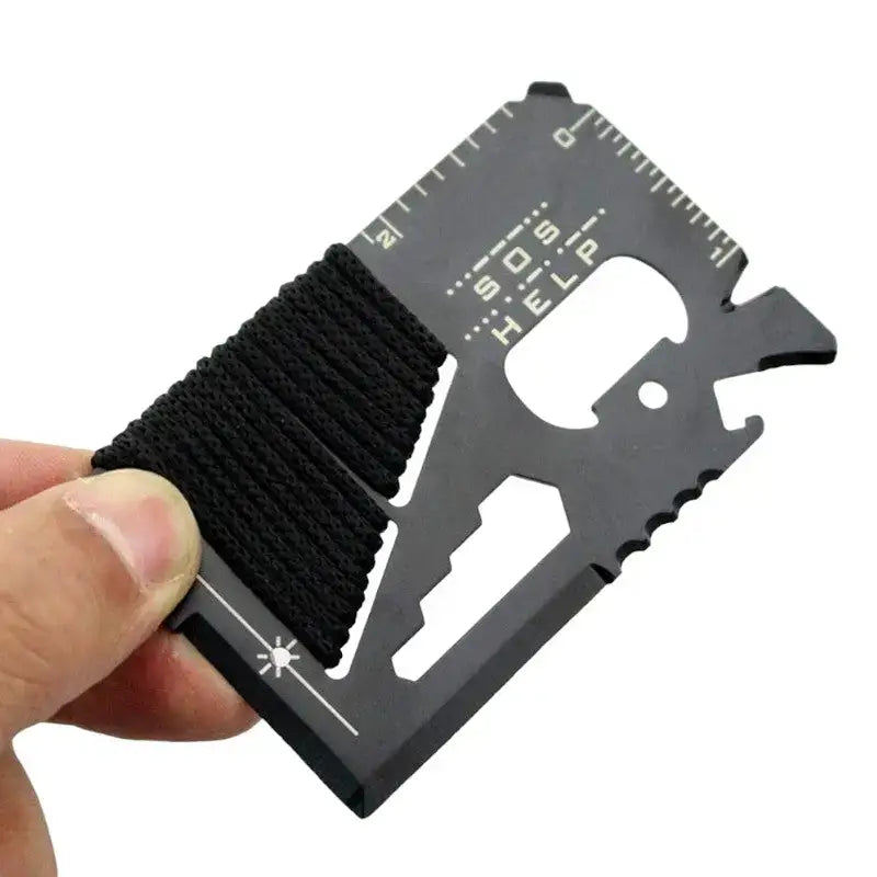 Kit survie outdoor 13 outils complet