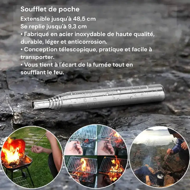 Kit survie outils basiques outdoor