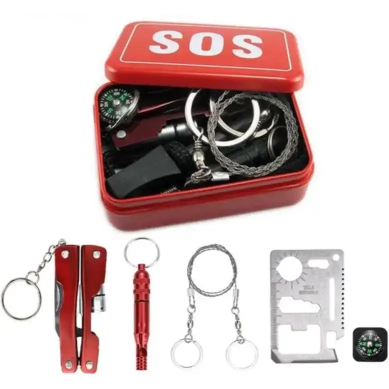 Kit survie randonnée outils basiques