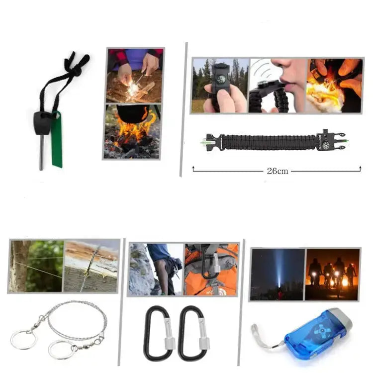 Kits de survie expédition technique