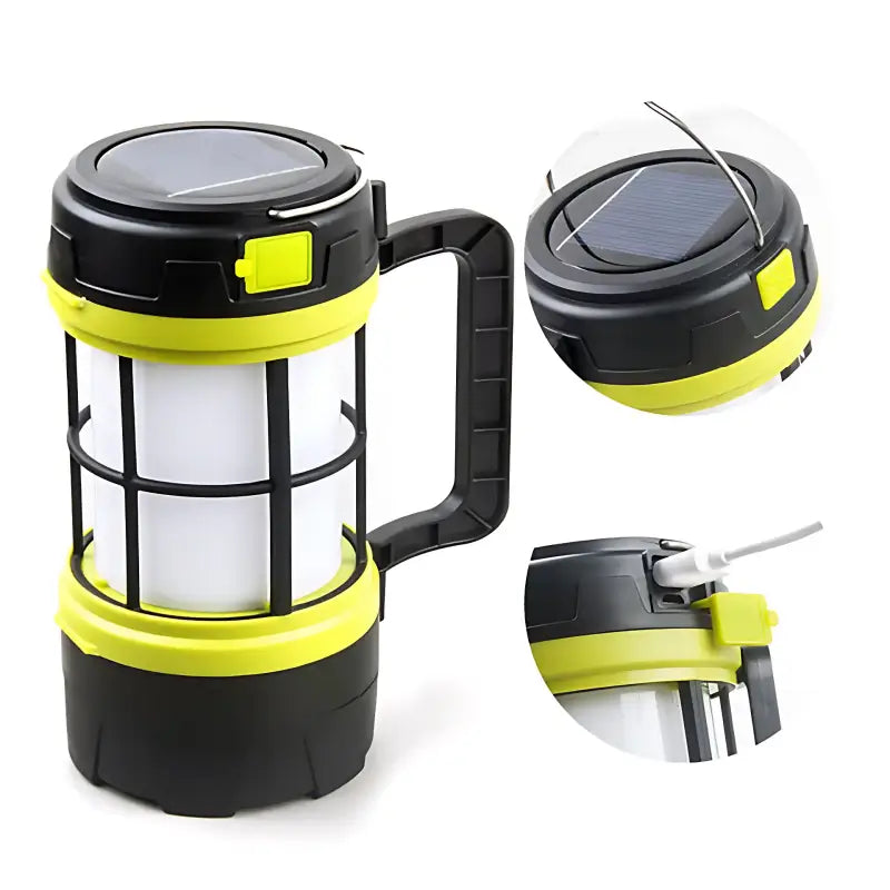 Lampe de camping solaire rechargeable puissant