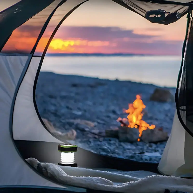 Lampe de camping solaire robuste