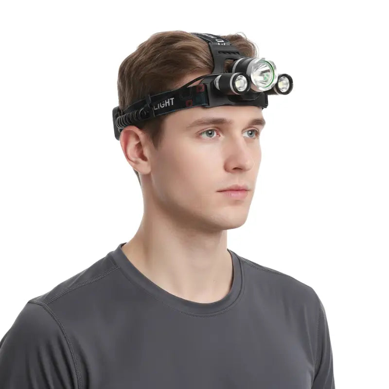 Lampe frontale led camping puissante 3