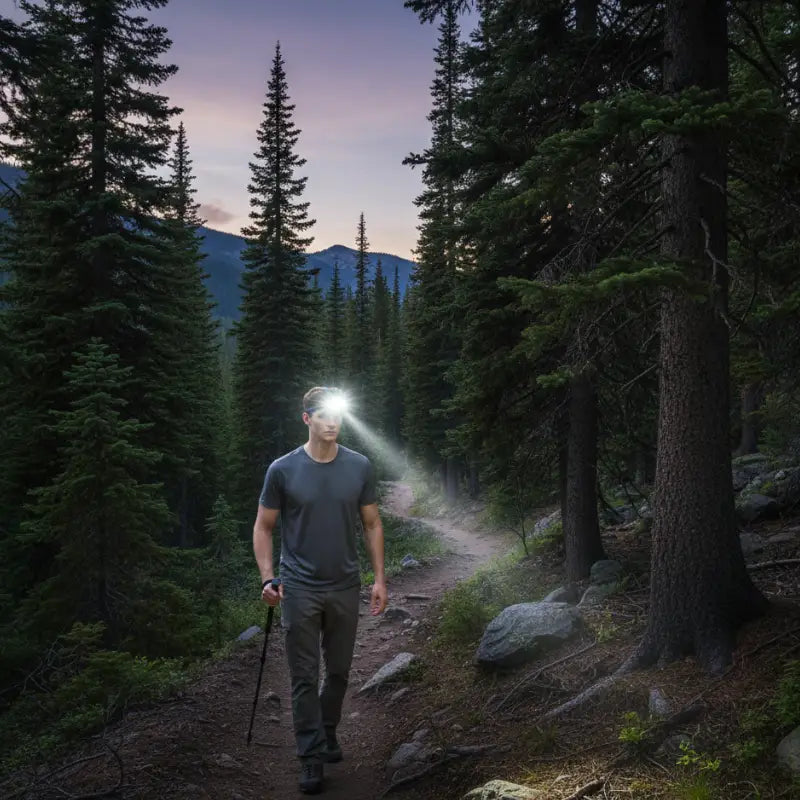 Lampe frontale led camping puissante 3