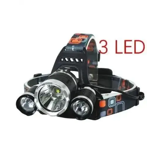 Lampe frontale rechargeable 4000 lumens