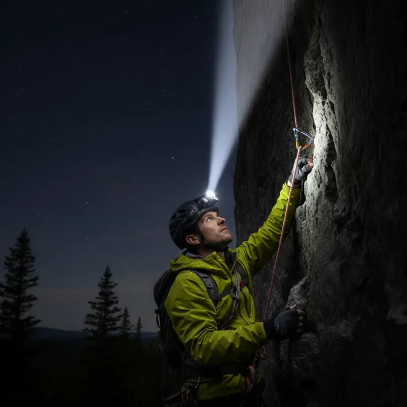 Lampe frontale rechargeable 4000 lumens