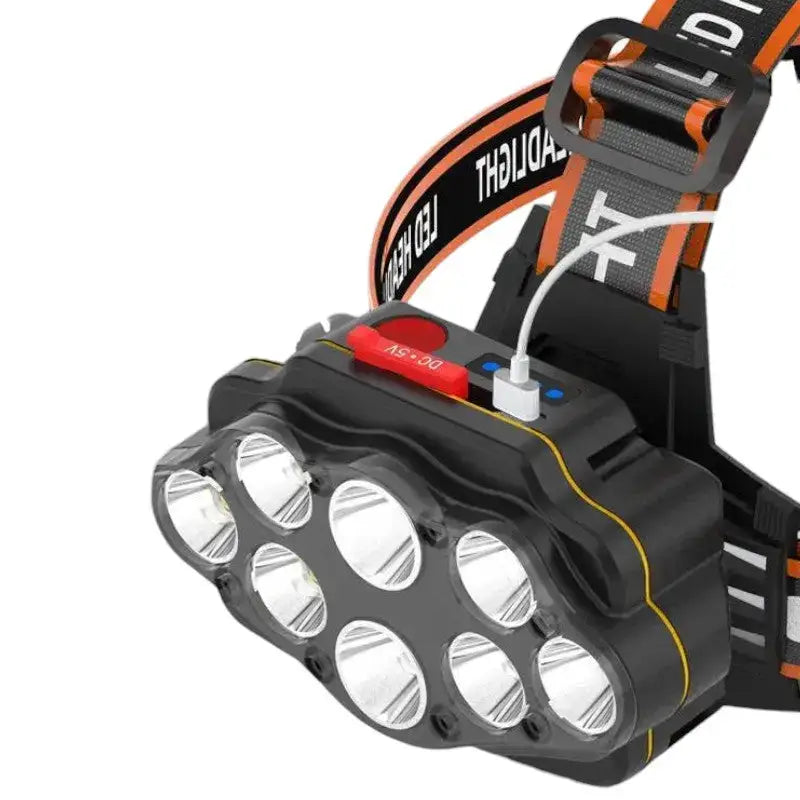 Lampe frontale rechargeable polyvalente outdoor