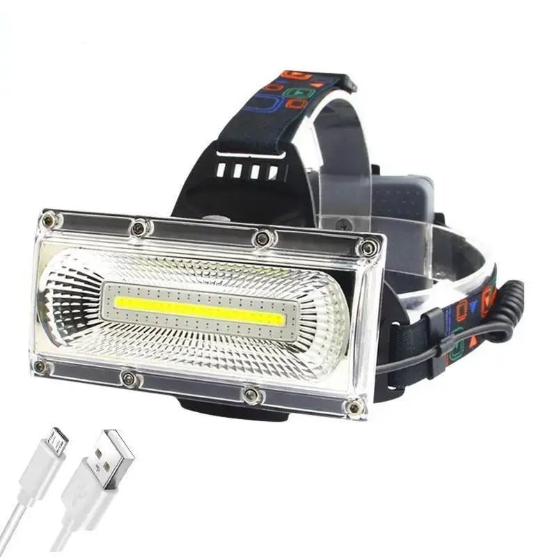 Lampe frontale rechargeable travail puissante