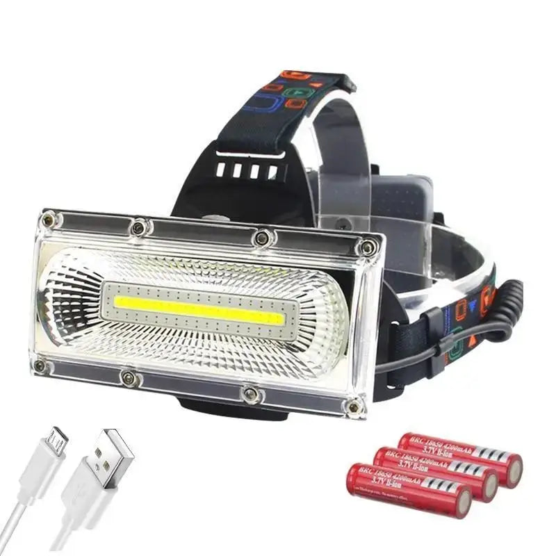 Lampe frontale rechargeable travail puissante