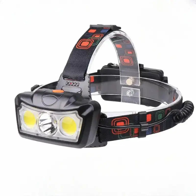 Lampe frontale tactique à piles basique