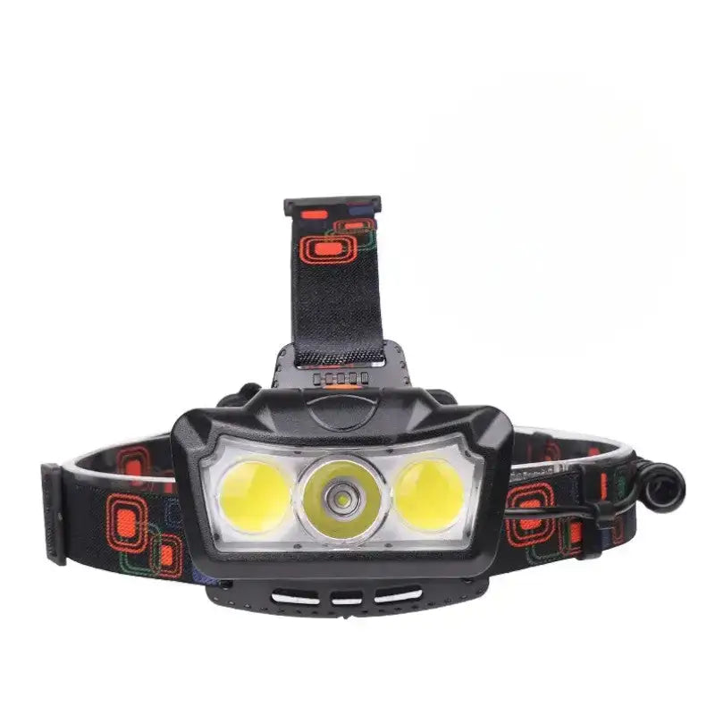 Lampe frontale tactique à piles basique