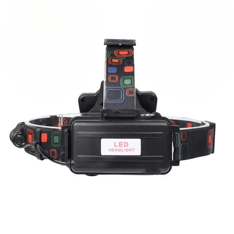 Lampe frontale tactique à piles basique