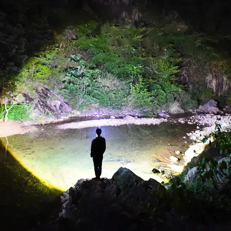 Lampe frontale travail bricolage polyvalente