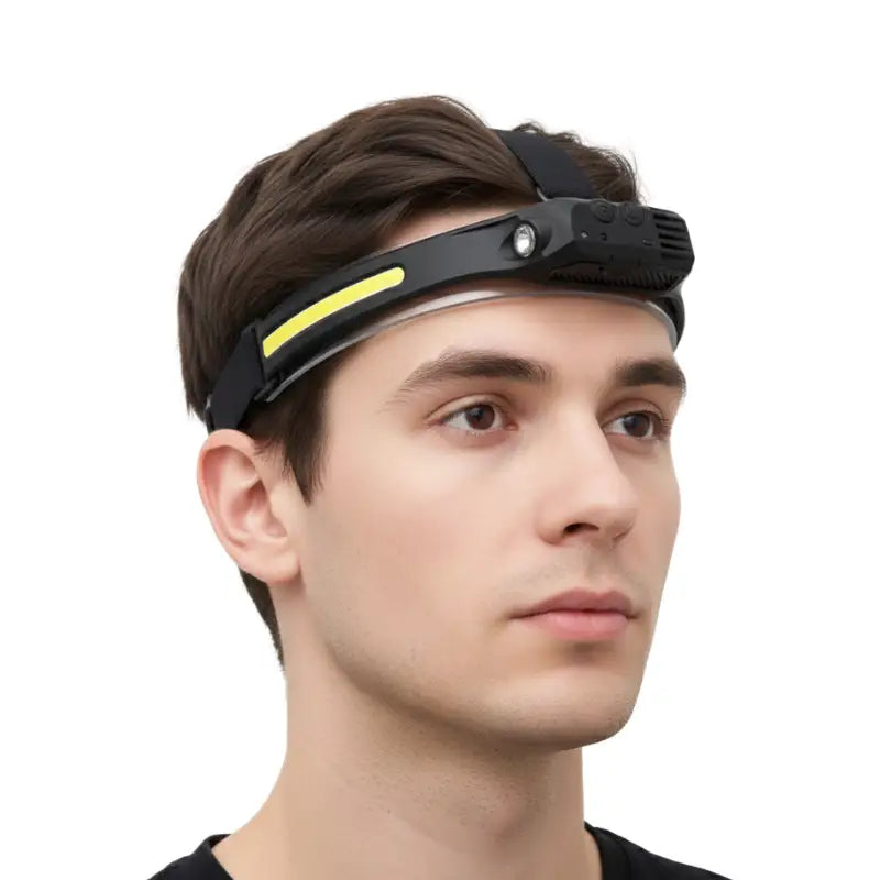 Lampe frontale travail bricolage polyvalente