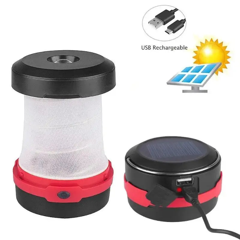 Lampe solaire camping portable