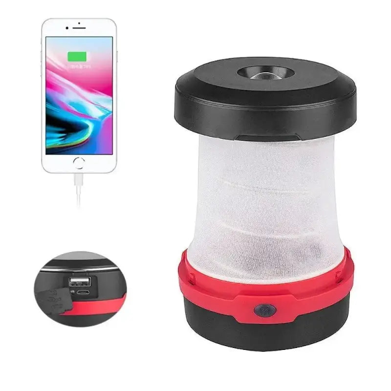Lampe solaire camping portable