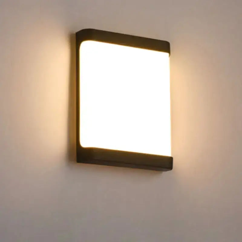 Lampe solaire murale décorative extérieur