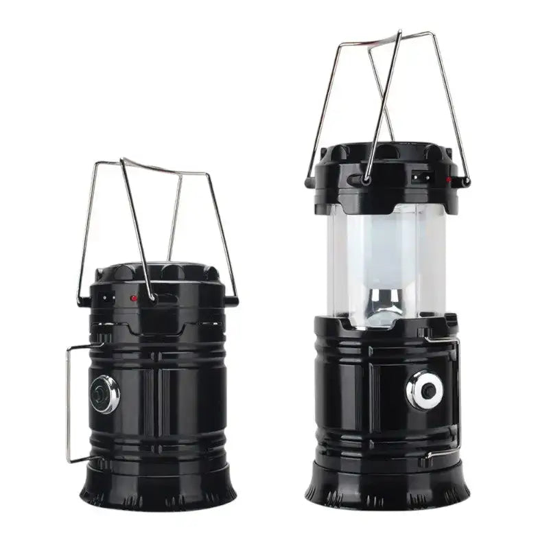 Lampe tempête led rechargeable solaire