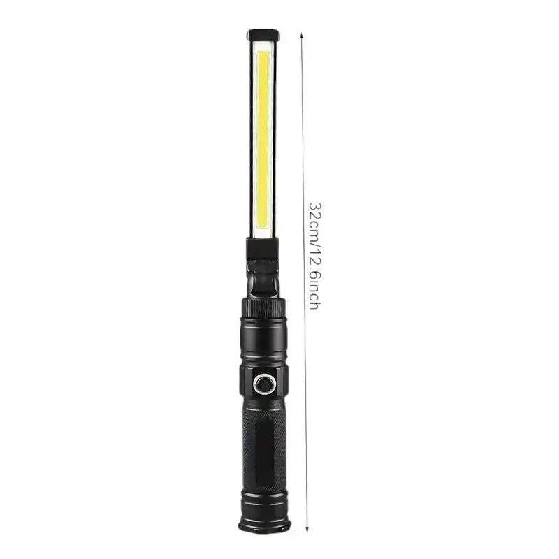Lampe torche cob rechargeable plastique
